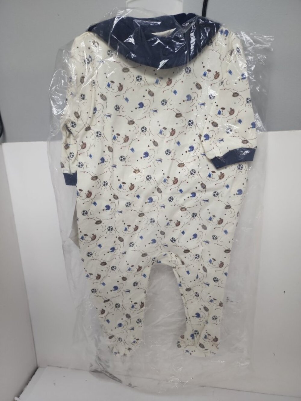 Rubble Tumble Infant Boys 2-Piece Set 3-6 Months Ivory Print New!!! - Picture 2 of 2